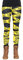 cosey - Bedruckte Bunte Halloween Leggins (Einheitsgröße) - Design Police Crime Scene