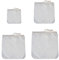 3 bolsas de leche de frutos secos, reutilizables, lavables, de tela de algodón, filtro para leche de almendras, jugo, queso cottage, yogur, leche de soja