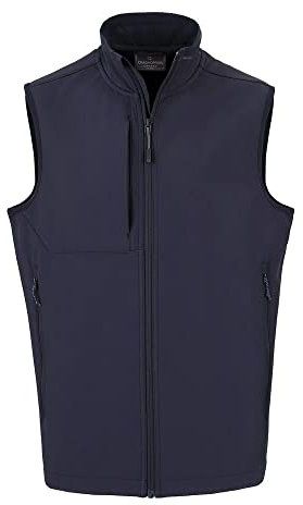 Craghoppers Mens Expert Basecamp Softshell Gilet (L) (Dark Navy)
