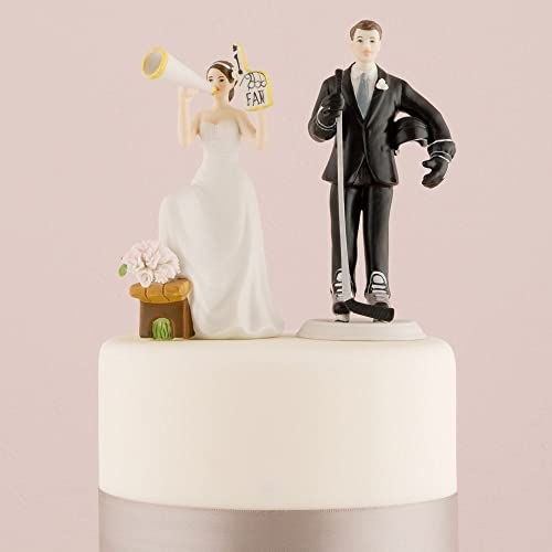 Generic Cake Topper Figur Bräutigam Hockey Porzellan Handbemalt