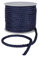 Discount Fabrics Crepe Cord - 6mm Premium Cotton Rope, Strong Macrame for DIY Craft Projects, Piping Cushions, Nylon Drawstring Cord, Durable & Multi-Purpose String (Navy Blue,1m)