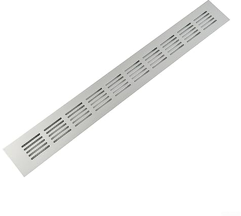 50x400mm Emiif Ventilation Grille, Internal Vent Covers, for wardrobes, shoe cabinets, computer cabinets, bathroom doors