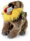 Teddys Rothenburg Kuscheltier AFFE Pavian/Mandrill 28 cm braun/bunt Plüschaffe Plüschtier
