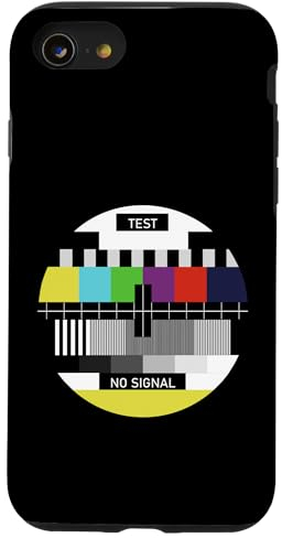 Hülle für iPhone SE (2020) / 7 / 8 Nostalgia TV Test Signal