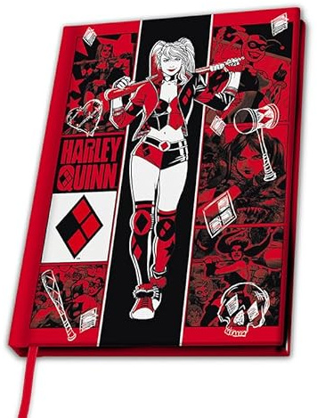 ABYSTYLE - DC Comics Notizbuch Harley Quinn, A5