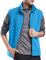 PRIVIMIX Gilet Pile Uomo Invernale Smanicato con Cerniera Tasche Giacca Senza Maniche Blu L