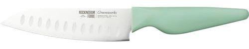 Rockingham Forge Greenworks Santoku Knife 14cm, Green