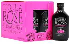Tequila Rose - Original Strawberry Cream - Liqueur 5cl x 10 15% ABV (Miniatures) ((10 x 5cl))