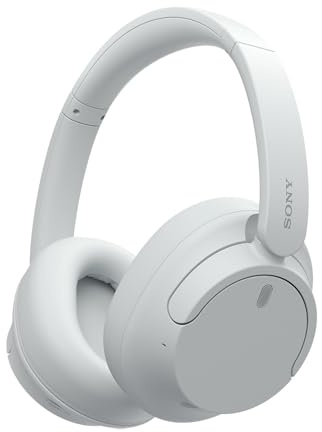Sony WH-CH720N - Auriculares inalámbricos Bluetooth con cancelación de Ruido y micrófono, Color Blanco