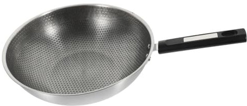 COLLBATH Plancha Antiadherente De Nido De Abeja Sartén Acero Inoxidable Fácil De Limpiar