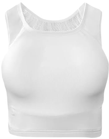 Ronyme Brustschutz für Karate-Frauen, Sport-Brustschutz, Zubehör, Boxschutz für Baseball, Sparring, Heim-Fitnessstudio, Rugby, S