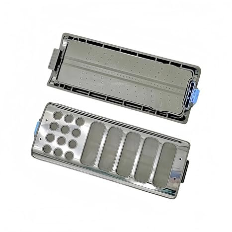 1 pièces, Compatible for LG, Filtre en Acier Inoxydable for Machine à Laver 16 kg, Machine à Laver MEA644306(Large Round Hole)