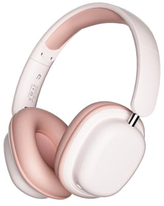 ASHATA Kabelloses Gaming-Headset BT5.3, Professioneller Sound-Over-Ear-Kopfhörer für Klare Klangqualität, Schnelle BT-Verbindung für Gamer und Musikliebhaber (#4P)