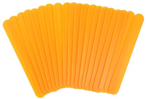 Abaodam Plastic Tongue Spatulas 20Pcs Set Textured Surface for Oral Cleaning and Speech Therapy, Suitable for Boys and