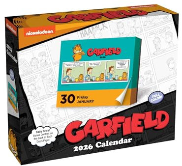 Garfield 2026: Original Andrews McMeel-Tagesabreißkalender [Kalendar]