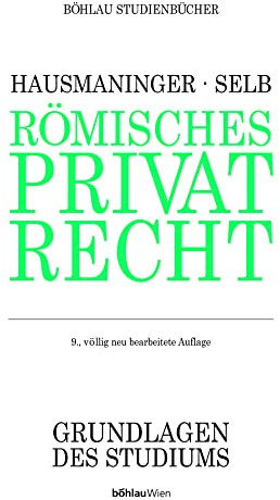 Römisches Privatrecht (Böhlau Studienbücher)
