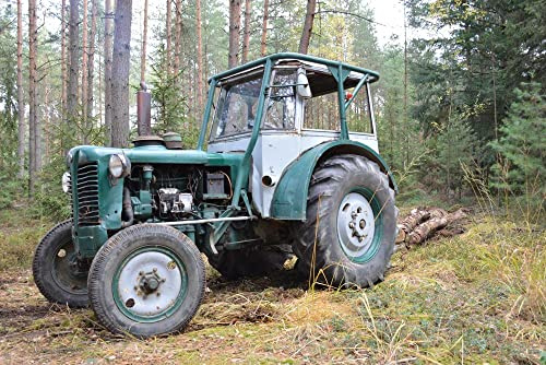 hansepuzzle 13355 - Trecker Puzzle 2000 Teile - Fortbewegung-Puzzle mit hochwertiger Aufbewahrung: Kartonbox und wiederverschließbarem Beutel - Puzzle-Maße: 90 x 60 cm