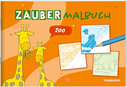 Zaubermalbuch. Zoo | Geschenk oder Mitbringsel für Kinder ab 3 Jahren