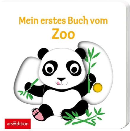 Mein erstes Buch vom Zoo: Mit stabilen Schiebern | Die Bestsellerreihe mit lustigen Schiebern, fördert die Feinmotorik und den Sprachererwerb für Kinder ab 18 Monaten