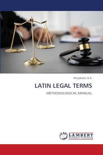 LATIN LEGAL TERMS: METHODOLOGICAL MANUAL