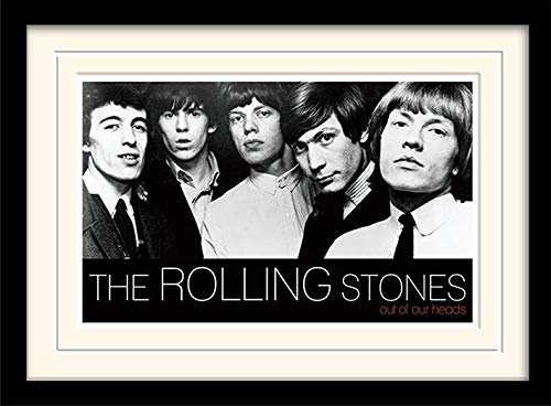 Rolling Stones 'Out of Our Heads' montiert & gerahmt 30 x 40,30 x 40 cm