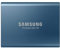 Samsung T5 500 GB USB 3.1 Gen 2 (10 Gbps, Type-C) External Solid State Drive (Portable SSD) Alluring Blue (MU-PA500B)