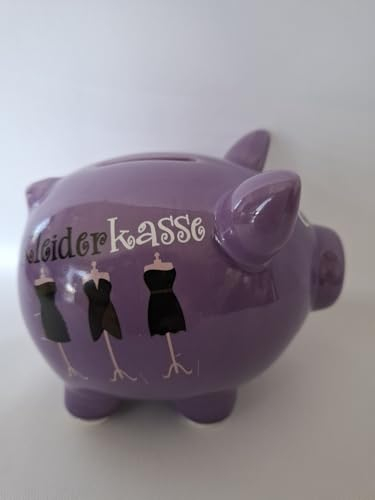 Ritzenhoff & Breker Sparschwein Größe Spraschwein 10 cm Violett Kleiderkasse