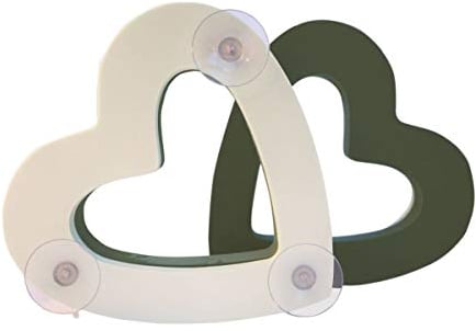 Hochzeitsschmuck Auto-Herz Motorhaube, 37 cm, offen, Saugnapf Hochzeit Steckschaum Steckmasse Steckmoos, Blumen-Deko, Blumenschmuck Hochzeitsdeko