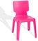 Metra Stapelstuhl, Kunststoff Stuhl Stapelbar Authentics Wait robust versch.Farben pink
