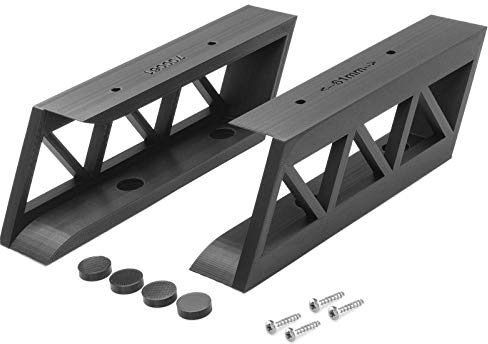 Mobilefox Unter Tisch Halter Regal Halterung Schwarz passend für Sony Playstation 4 PS4 Slim