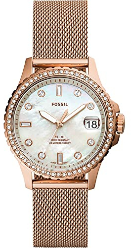 Fossil Damen Analog Armbanduhr FB-01
