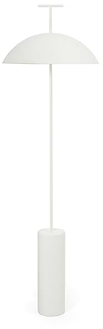 Kartell Geen-A, Lampada da Terra, Bianco, H 132 cm