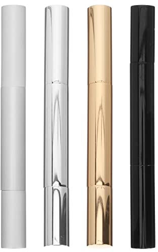 FOMIYES 4 Stücke Leer Nagelöl Stift Transparent Drwire Stift Mäßikula Ölapplikator Röhre Zähne Whitening Container für Kosmetische Lip Gloss 3Ml Gemischte Farben