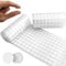 Twins Markhor®1008pcs 10mm 2/5 Diameter Sticky Back Coins Hook and Loop Dots, Self Adhesive White Sticky Dots Double Sided, Hook and Loop Tape Double Sided Sticky Pads for Craft Party DIY (504 Each)