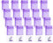 Jagowa 20PCS Lavender Bag Empty Sachets Bag Dried Lavender Flowers Closet Freshener Scents for Drawers Fragrance Purple Sachet