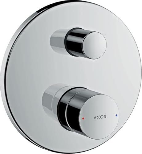 hansgrohe AXOR Uno Einhebel-Wannenmischer Unterputz, Zerogriff, 45405340, Farbe: Brushed Black Chrome
