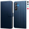 SineOrdo Cover compatible con Samsung Galaxy A34 5G Custodia, Custodia Samsung Galaxy A34 5G Cover Libro Portafoglio Folio Pelle Flip Stand Case - Blu