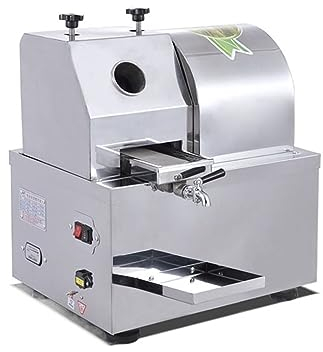 Pressa elettrica per canna da zucchero Spremiagrumi commerciale for canna da zucchero Estrattore for spremiagrumi da tavolo automatico Batteria elettrica for spremiagrumi for canna da zucchero in acci