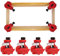 4PCS Corner Clamp, Right Angle Clamp Spring Load 90 Degree Corner Clip for DIY Woodworking Furniture Maintenance