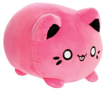 Aurora, 61546, Tasty Peach Vivid Pink Meowchi 3.5In, Soft Toy, Pink