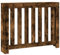 vidaXL Cache-radiateur chêne fumé 104x20x82 cm Bois d'ingénierie, Bouchon de radiateur, Cache-radiateur Haut, radiateur à Profil réduit