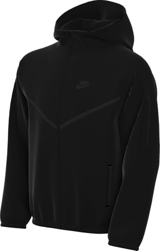 Nike Tech Fleece Fullzip - PD Giacca per Bambini Black/Black/Black/Black 146/152