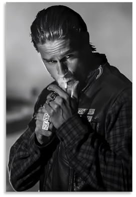 HAMAQAA Poster Sons of Anarchy SOA, dekoratives Gemälde, Leinwand, Wandposter und Kunstdruck, moderne Familienschlafzimmer-Dekoration, Poster, 30 x 45 cm
