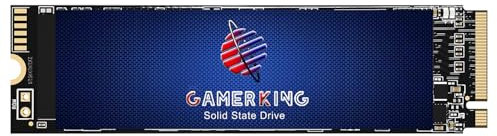 GAMERKING SSD M.2 NVME de 256 GB 2280 PCIe 3.0 Gen 3 x4, Unidad Interna de Estado sólido de hasta 2200 MB/s 3D NAND Flash M Key Disco de Almacenamiento Mejorado para Escritorio