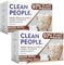 The Clean People Fabric Softener Sheets - Dryer Sheets - Softens & Removes Static Cling - Vegan Laundry Softener, Essential Oils - Sweet Petals & Vanilla 240 Pack