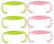 UPKOCH 6 Pcs Griff Trockner Mais Auf Die Cob Tabletts Tassen Träger Tragbare Boittle Grip Pp