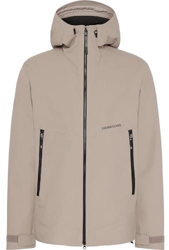 Didriksons Herren Basil 4 Jacke, ash brown, M