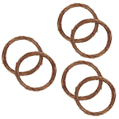 Zerodeko 3 Series Circulo De Puerta Botín De Boj Colgador De Decoración Cable Verde Vine De Hortensias Cinta Decoraciones Rota Coffee 2 Piezas*3