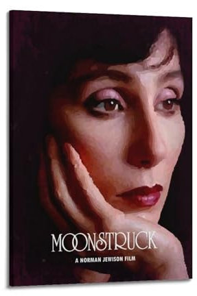 PPZXYEBM Moonlight Sultry Movie Poster Wandkunst Leinwand Kunst Poster Moderne Deko Schlafzimmer Poster 30x45cm