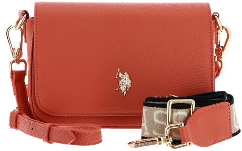 U.S. Polo Assn. Mansion Flap Crossbody Bag Coral